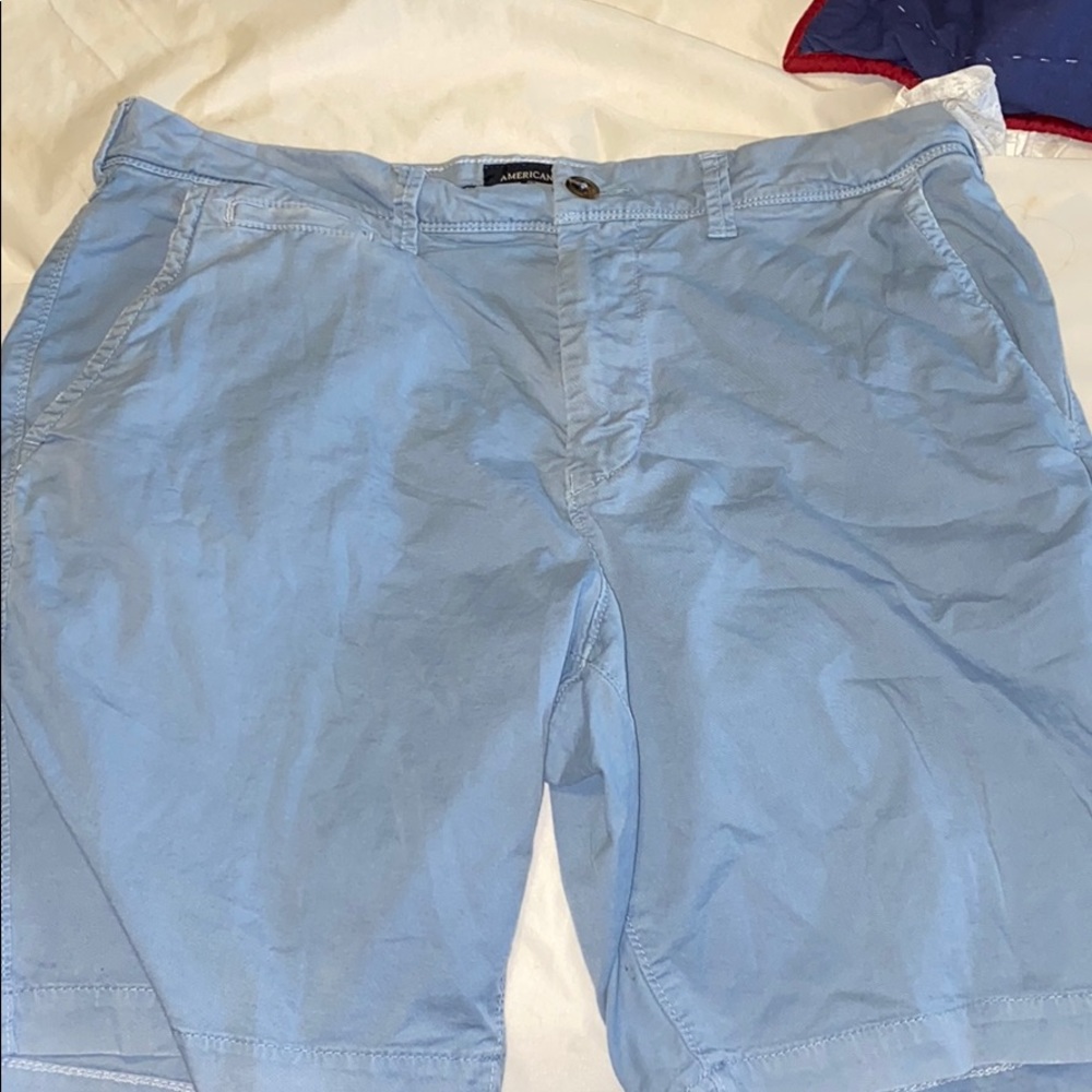 American eagle blue shorts. Size 34